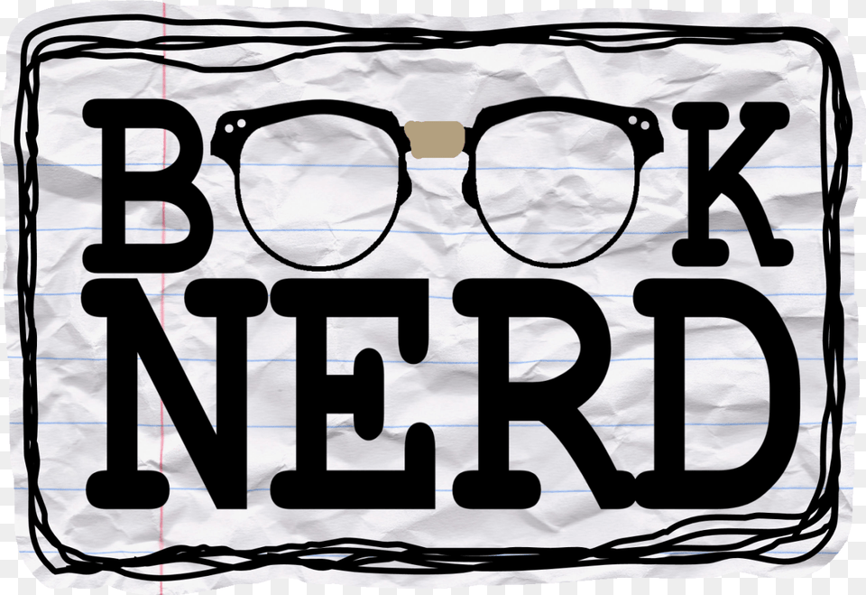 Book Nerd Word Art Books Word, Accessories, Glasses, License Plate, Transportation Free Png Download