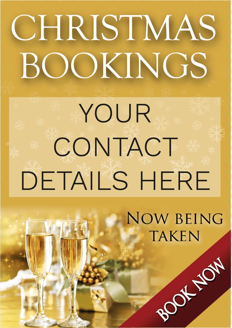 Book Now Christmas Party Poster Christmas Dinner Wine, Advertisement, Publication, Glass Free Transparent Png