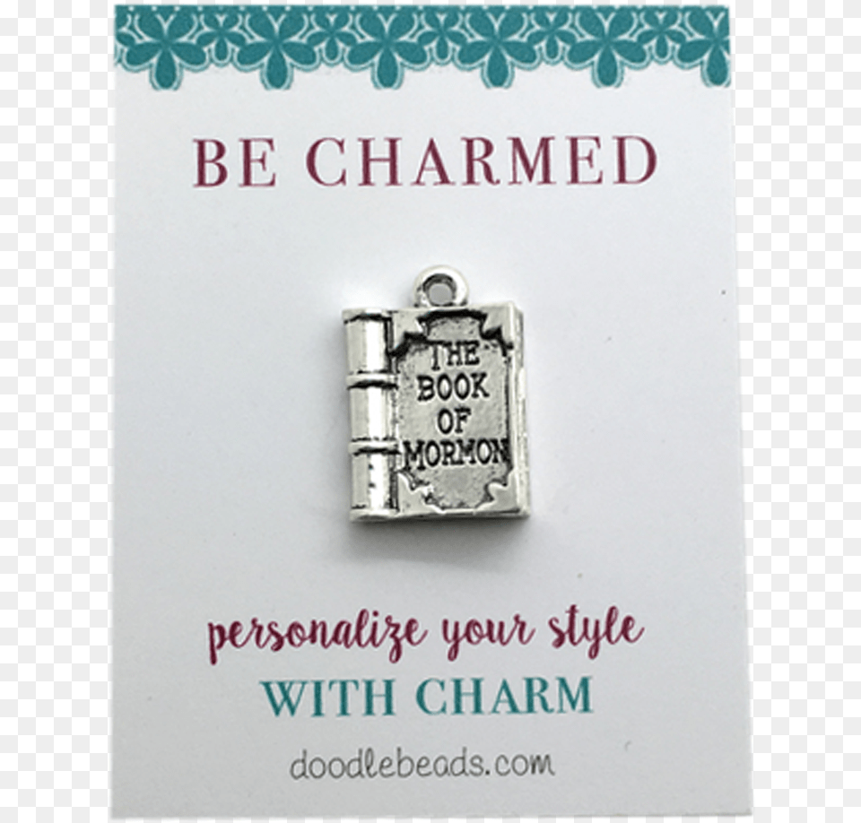 Book Of Mormon Charm Silver, Publication, Accessories, Text Free Transparent Png