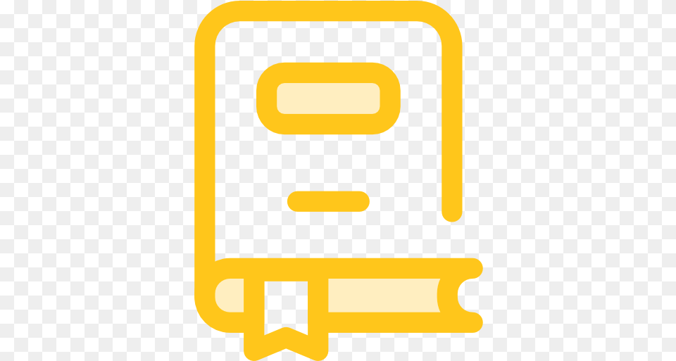 Book Reading Books Icon In Yellow, Light, Text, Traffic Light, Bulldozer Free Png Download