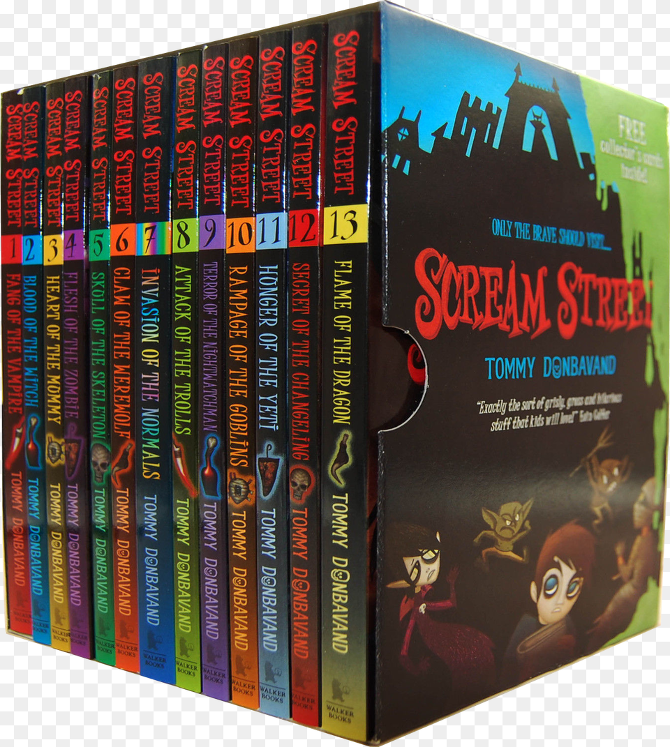 Book Scream Street, Publication, Adult, Person, Female Png Image