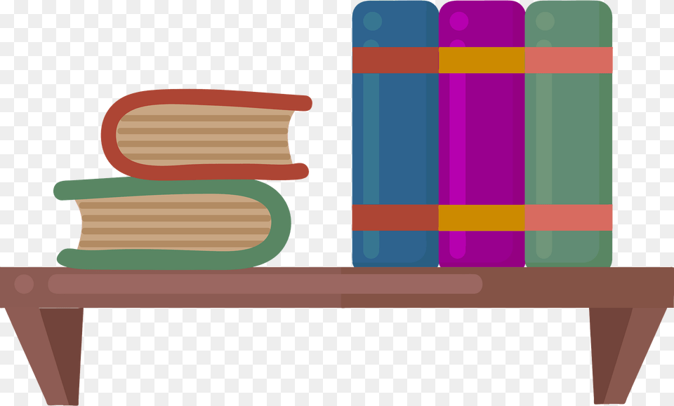 Book Shelf Clipart Png