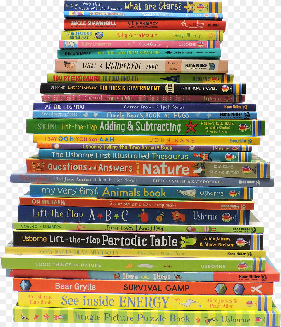 Book Stack, Publication, Indoors, Library Png Image
