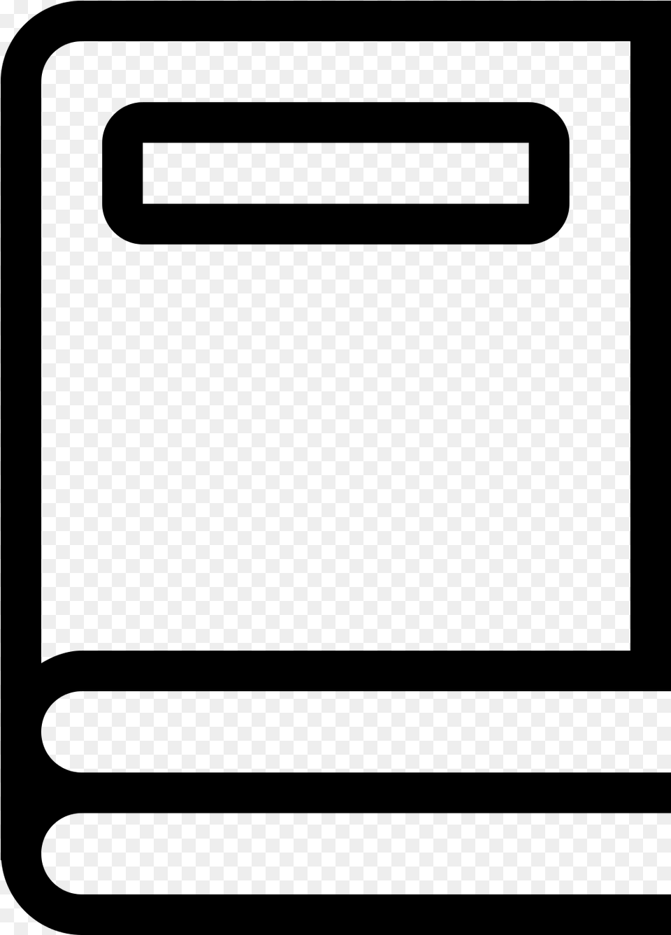 Book Stack Icon Transparent Cartoons, Gray Png