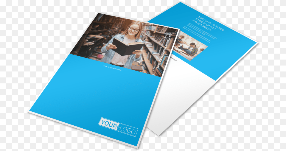 Book Store Flyer Template Preview Flyer, Advertisement, Poster, Adult, Female Free Png