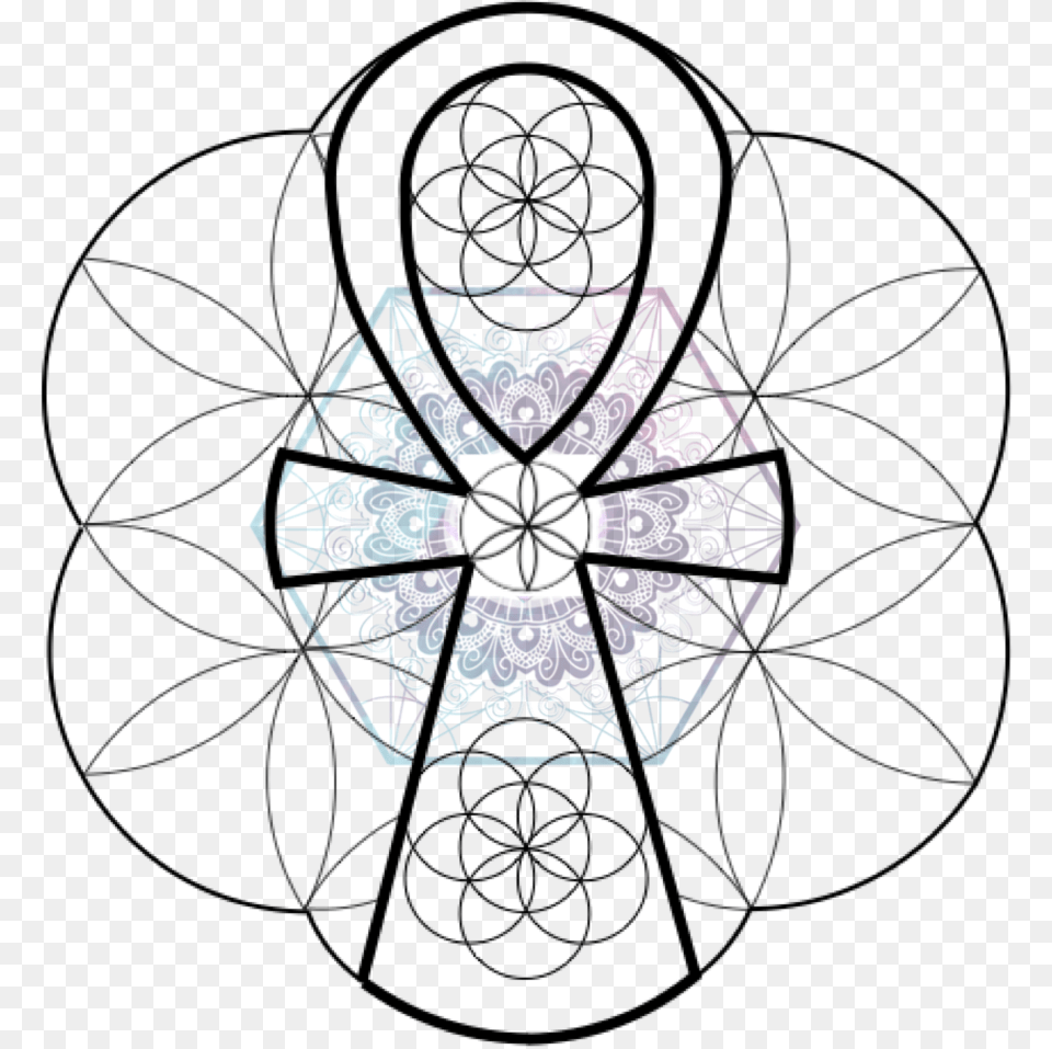 Book Tickets For Draw Your Own Sacred Geometry Ankh Sacred Geometry Hd, Art, Accessories, Pattern Free Png