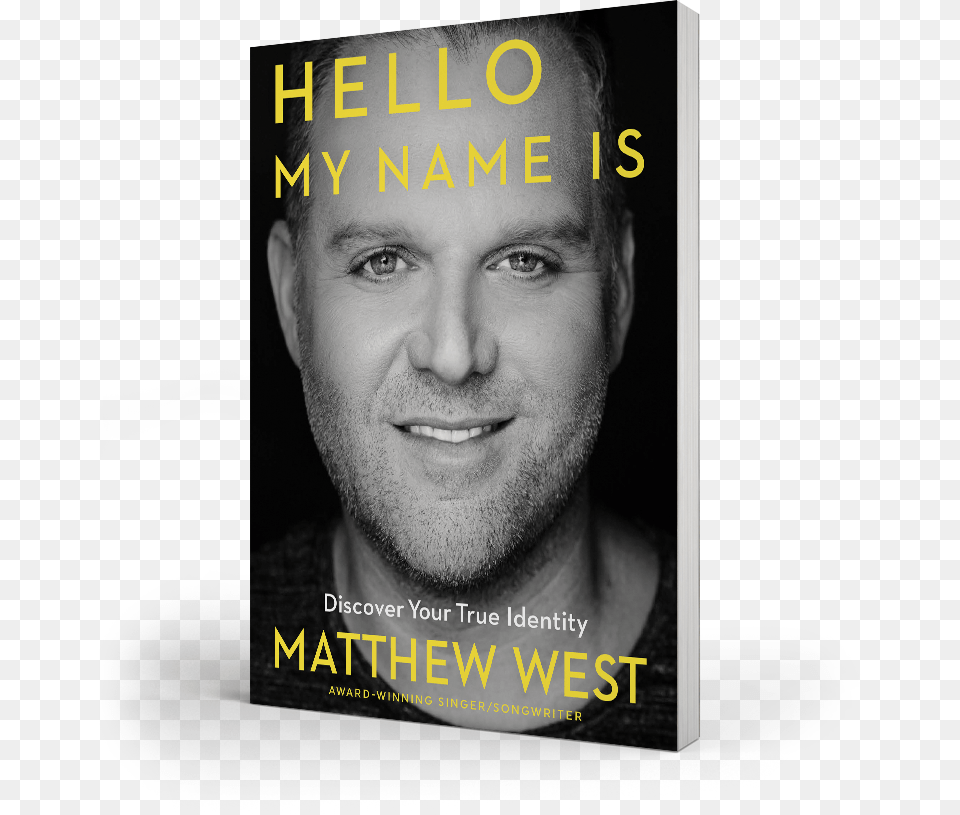 Book V2 Hello My Name Is Discover Your True Identity Matthew, Adult, Poster, Person, Man Png