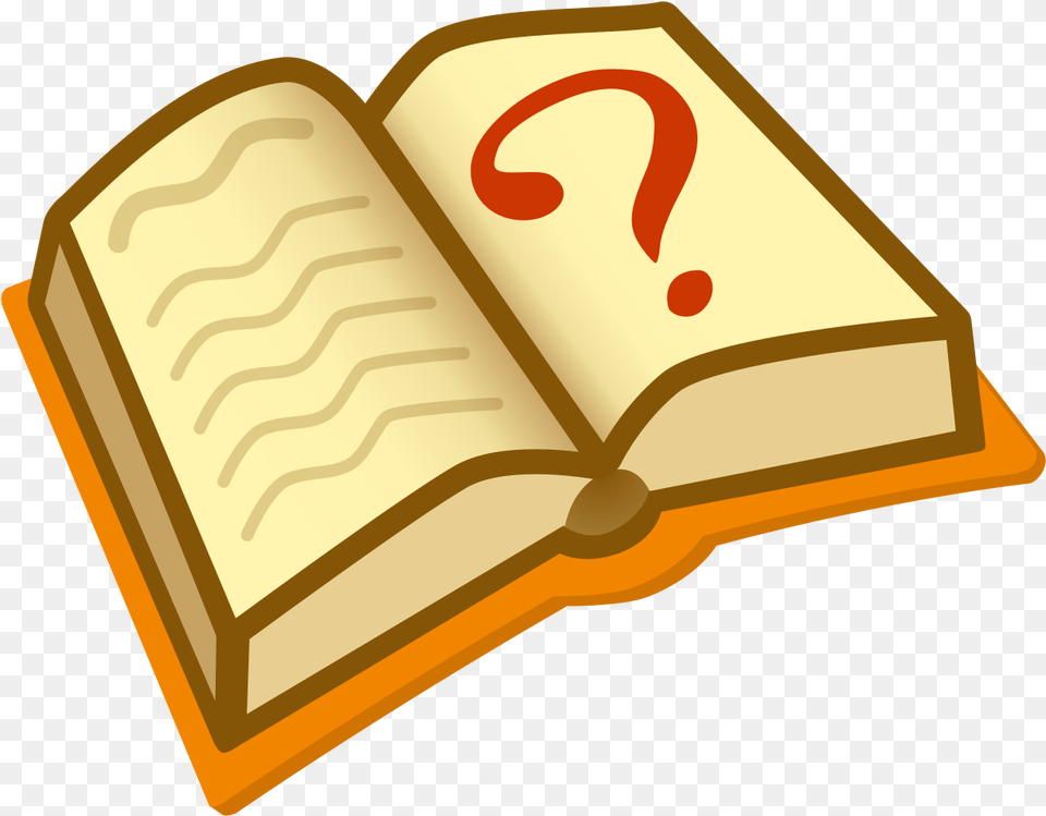 Book With Question Mark On Cover, Publication, Person, Reading, Page Free Transparent Png