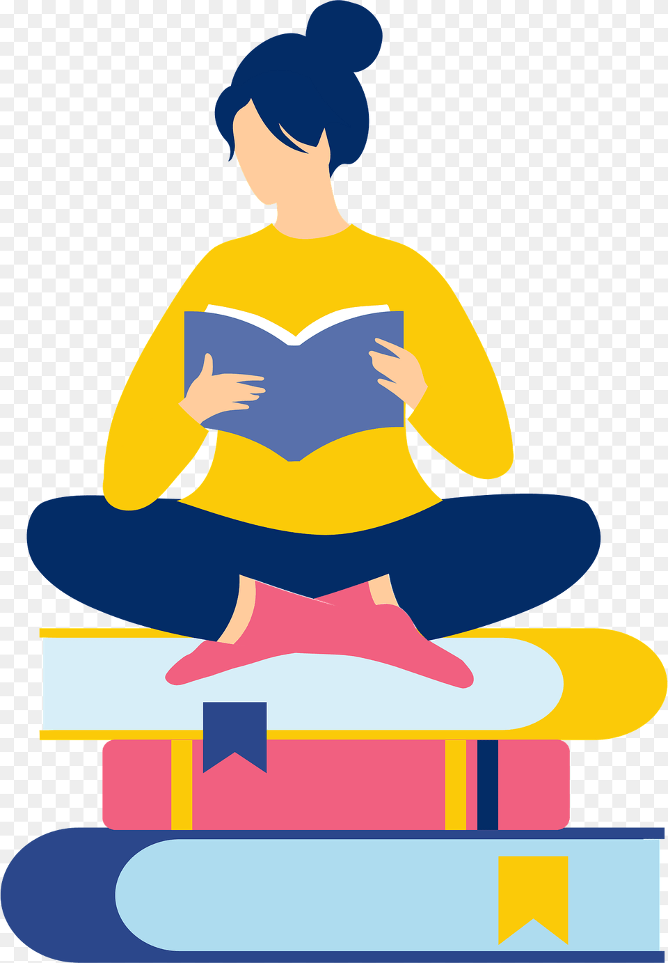 Book Worm Clipart, Person, Reading, Fitness, Sport Free Png