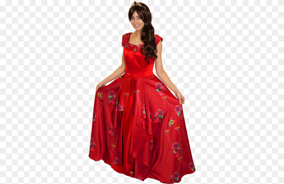 Book Your Party Now View 2018 Catalog Adult Princess Elena Costume, Formal Wear, Clothing, Dress, Evening Dress Png Image