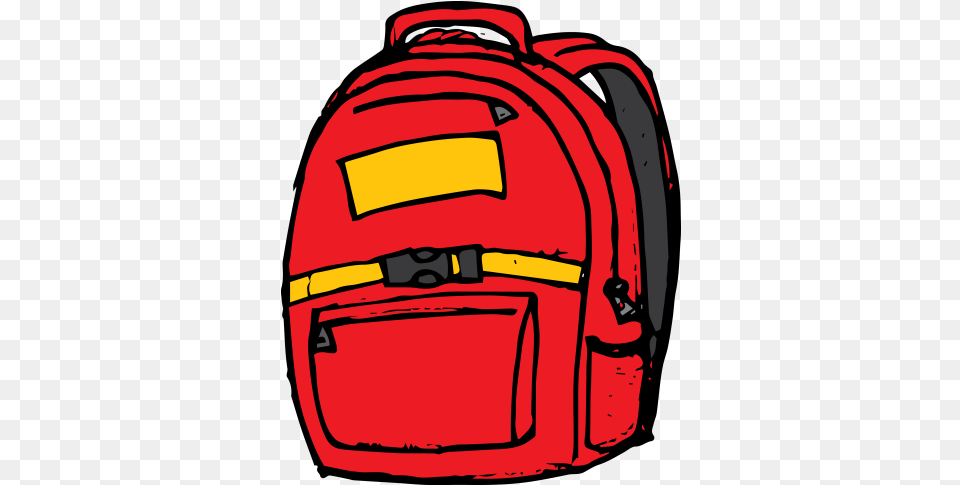 Bookbag And Vectors For Free Red School Bag Clipart, Backpack Png