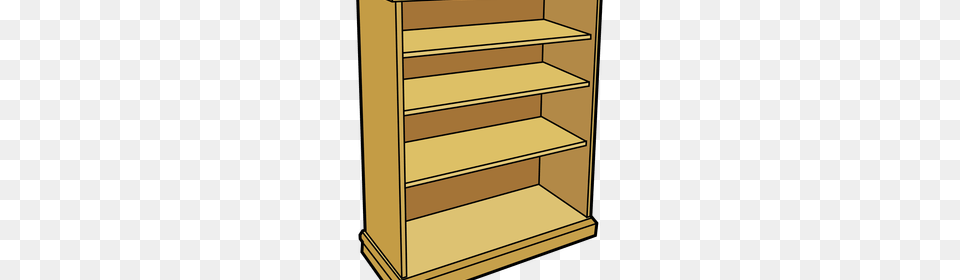 Bookcase Clipart Clipart Suggest Bookshelves Clip Art, Furniture, Shelf, Wood, Closet Png