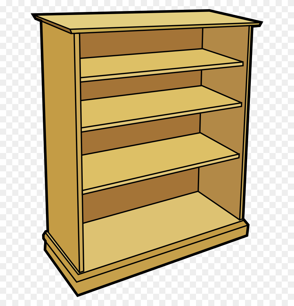 Bookcase Clipart Clipart Suggest Shelves Clip Art Dirty, Furniture, Closet, Cupboard, Mailbox Png Image