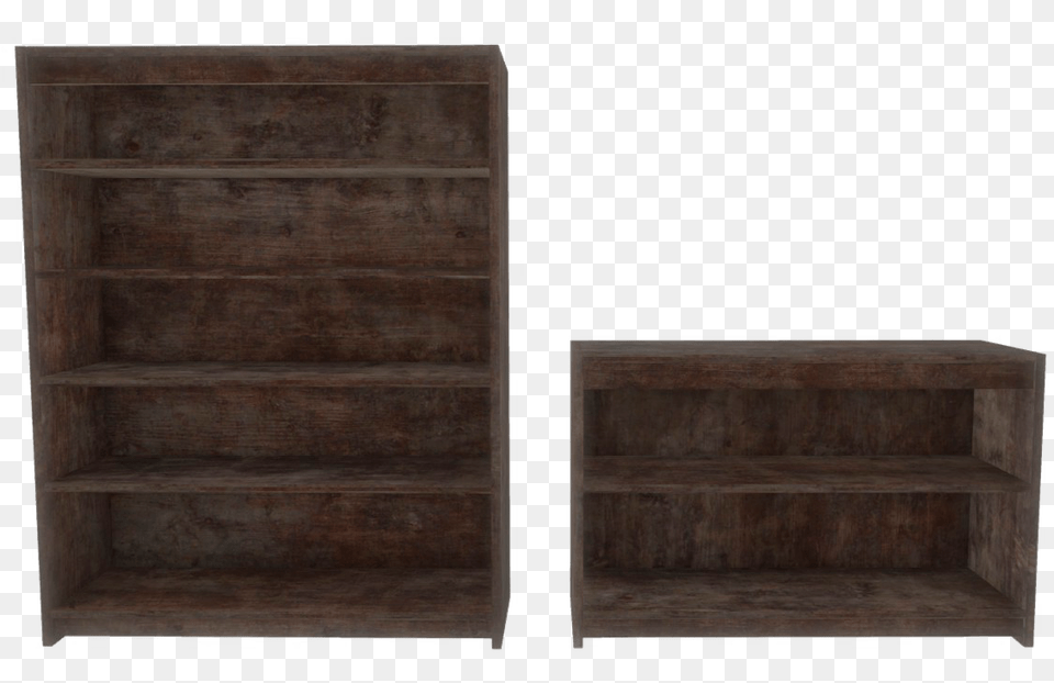 Bookcase Fo4 Bookcases Fallout 4 Wood Furniture, Architecture, Staircase, Shelf, Housing Free Transparent Png