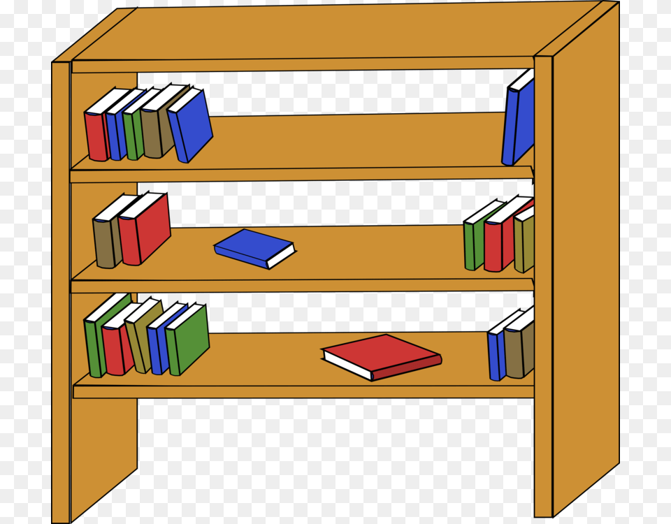 Bookcase Shelf Table Download, Furniture, Book, Publication, Indoors Free Png