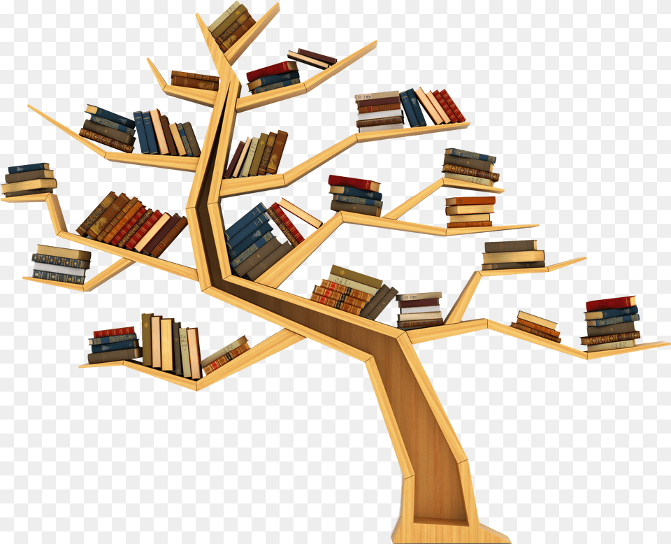 Bookcase Tree Transprent Tree Book Shelf Dubai, Text, Person, Face, Head Free Transparent Png