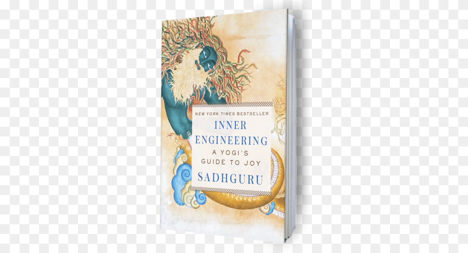 Bookcover Inner Engineering 2016 Cropped Nty Sm 1 Inner Engineering A Guide To Joy Book, Publication, Novel Free Transparent Png