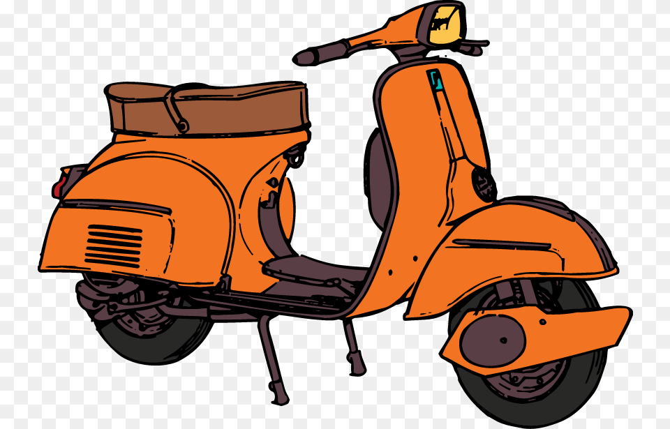 Booking Rent Sigulda Clipart Vespa, Motorcycle, Vehicle, Transportation, Scooter Png