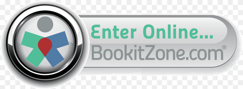 Bookitzone Enter Online Button Greenpng File 259 Kb Circle, Logo Free Transparent Png