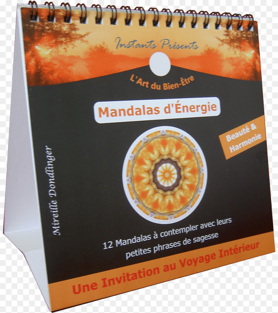 Booklet Energy Mandalas Circle, Advertisement, Poster, Book, Publication Png