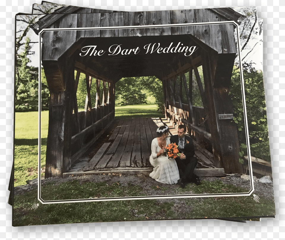 Bookmaking The Dart Wedding Book Photograph, Adult, Person, Shelter, Female Png