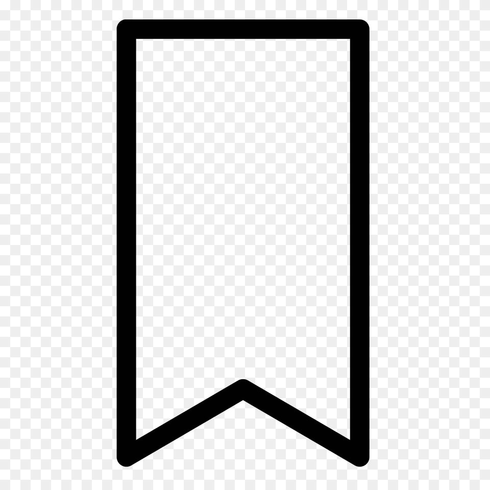 Bookmark Icon, Gray Png