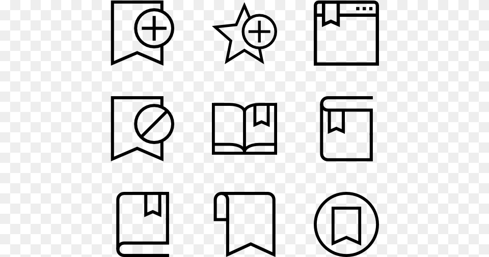 Bookmarks Amp Tags Icon Comments, Gray Free Png