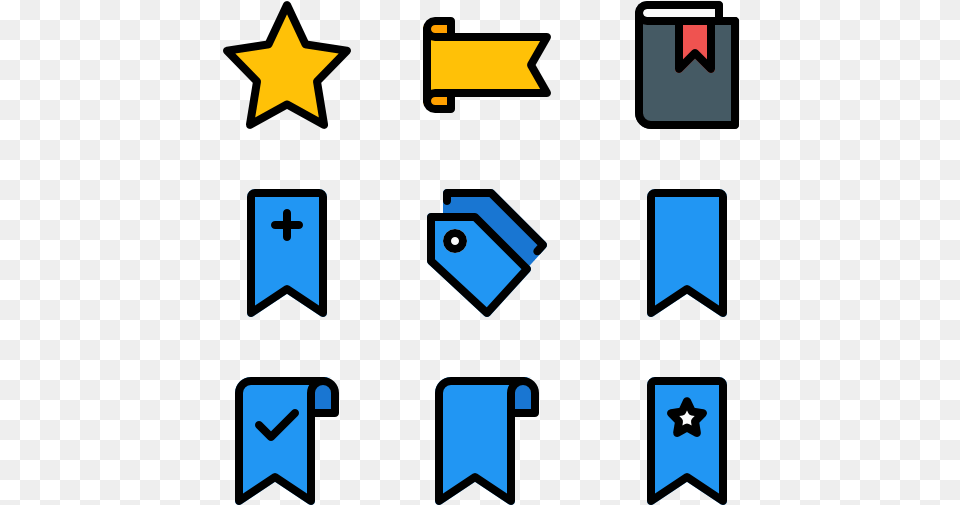 Bookmarks And Tags Bookmark, Symbol, Star Symbol, Scoreboard Png Image