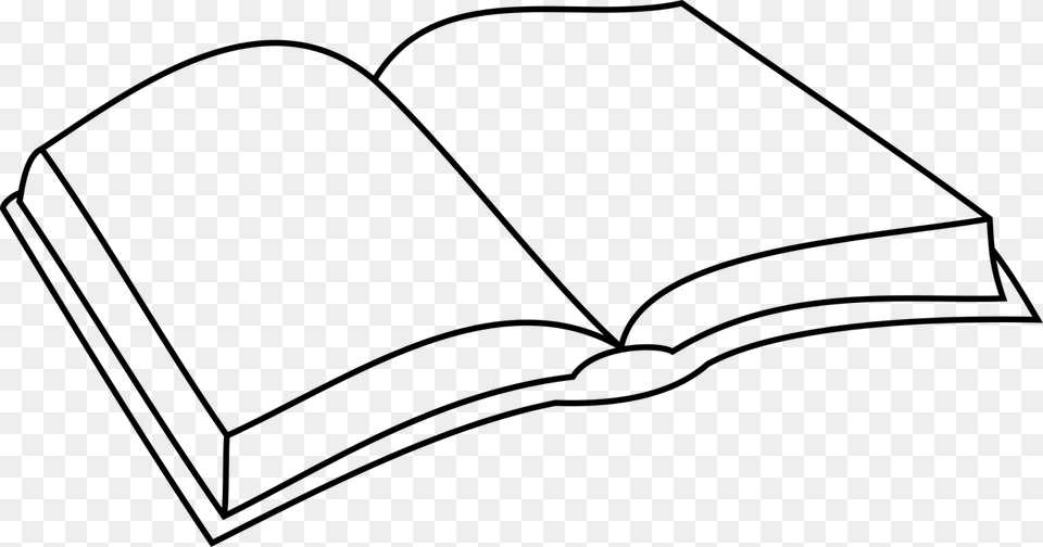 Bookopen Bookreadingfree Vector Graphicsfree Pictures Simple Open Book Drawing, Gray Free Png