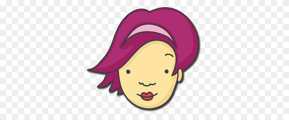 Bookopolis, Purple, Hat, Clothing, Face Free Transparent Png