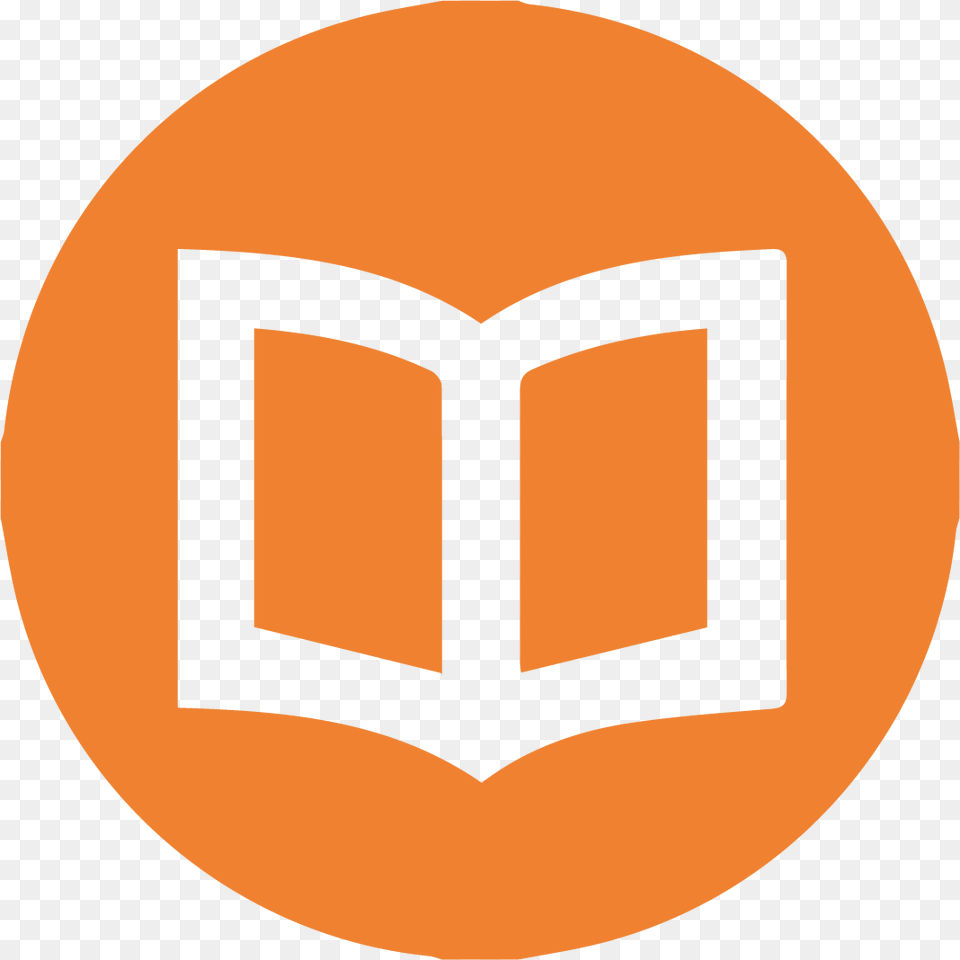 Books Icon Orange Book Icon Ico, Person, Reading, Logo, Publication Free Png