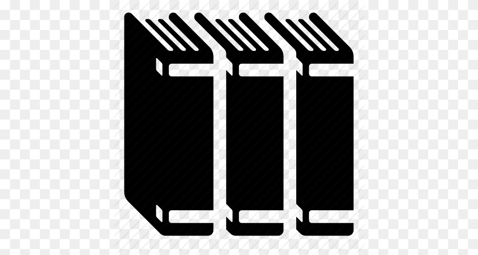 Books Library Icon, Architecture, Building, Cutlery, Weapon Free Png