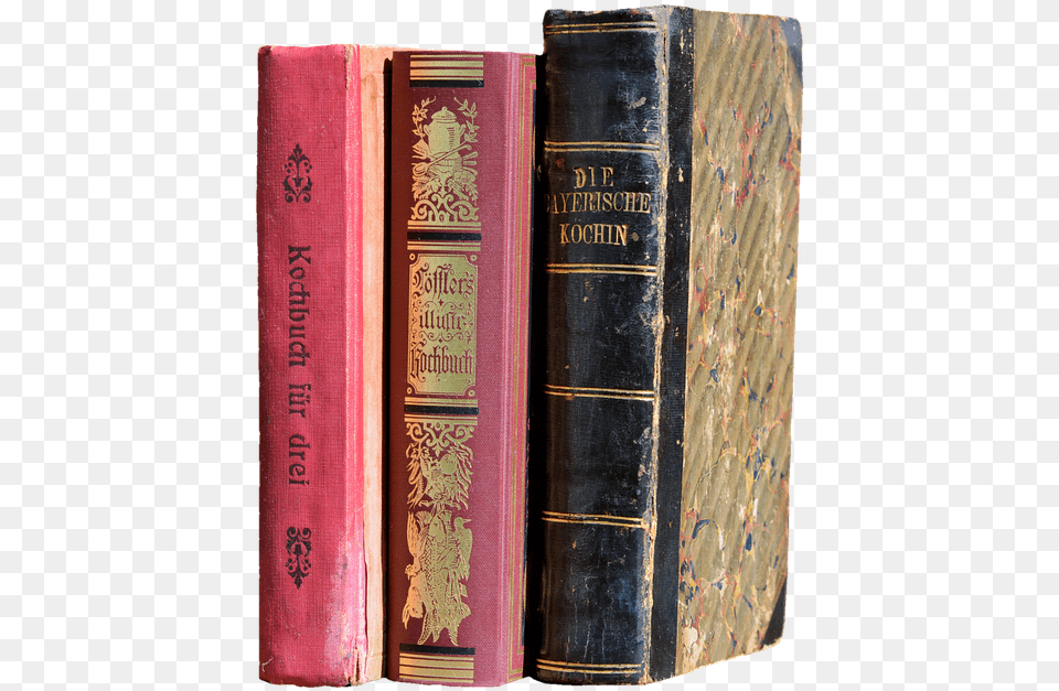 Books Old Books Old Cooking Books Cooking Books Book, Publication, Indoors, Library, Furniture Free Png Download