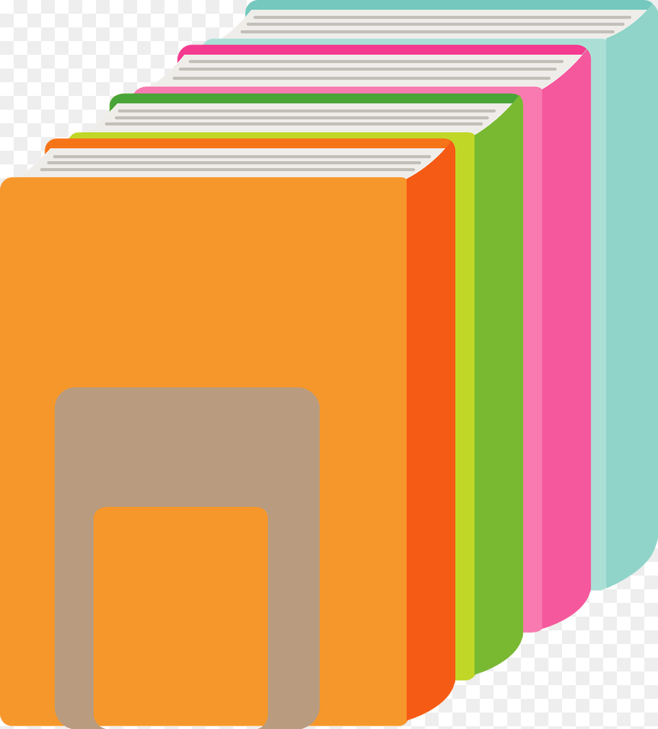 Books On A Bookshelf Clipart, Mailbox, File Png