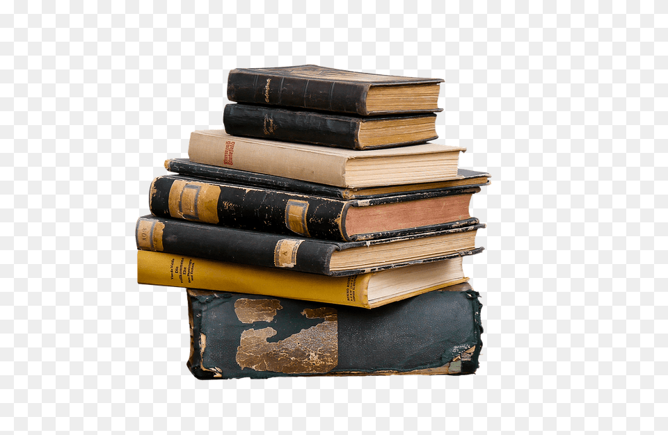 Books Pile, Book, Publication, Indoors, Library Png