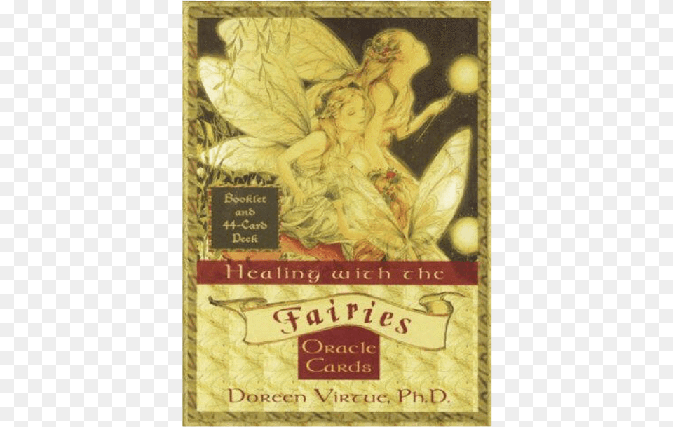 Books Stationery Healing With The Fairies By Doreen Healing With The Fairies Doreen Virtue, Book, Publication, Angel, Adult Png Image