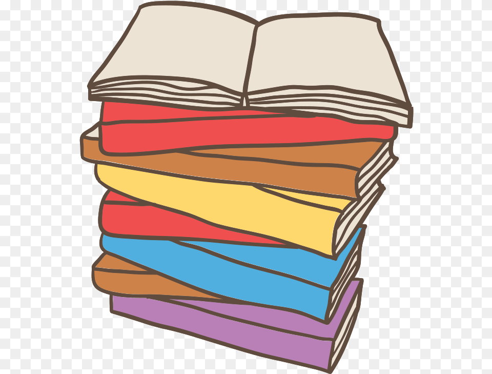 Books With Background Horizontal, Book, Publication, Paper, Crib Free Transparent Png