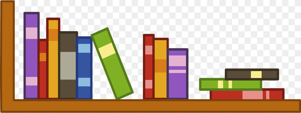 Bookshelf Clipart Free Png Download