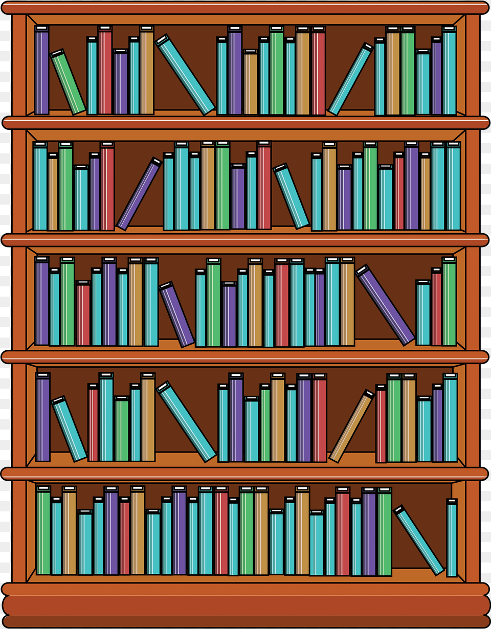 Bookshelf Clipart, Crib, Furniture, Infant Bed, Bookcase Free Transparent Png