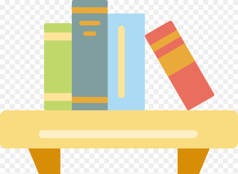 Bookshelf Clipart Png