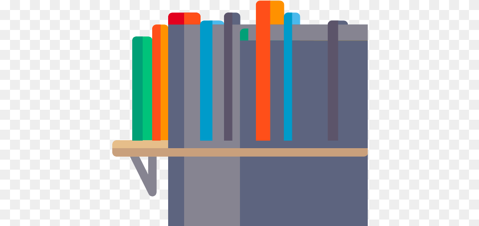 Bookshelf Icons And Graphics Book Shelf Animated, Musical Instrument, Xylophone Free Png Download