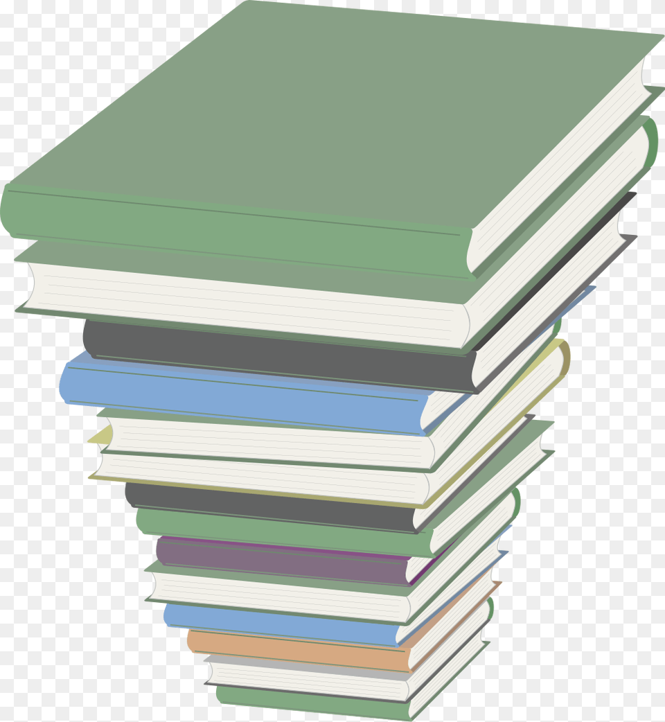 Bookstack, Book, Publication Png