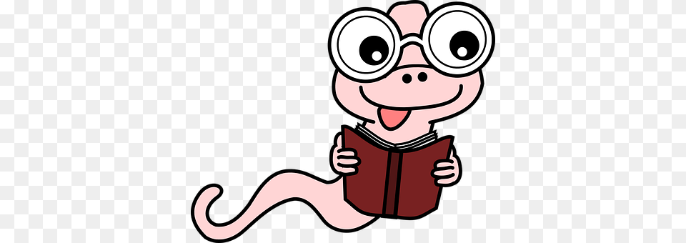 Bookworm Cartoon, Animal, Bear, Mammal Png