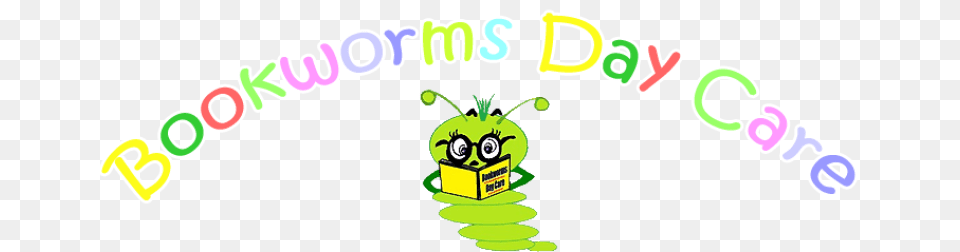 Bookworms Day Care, Green Free Png