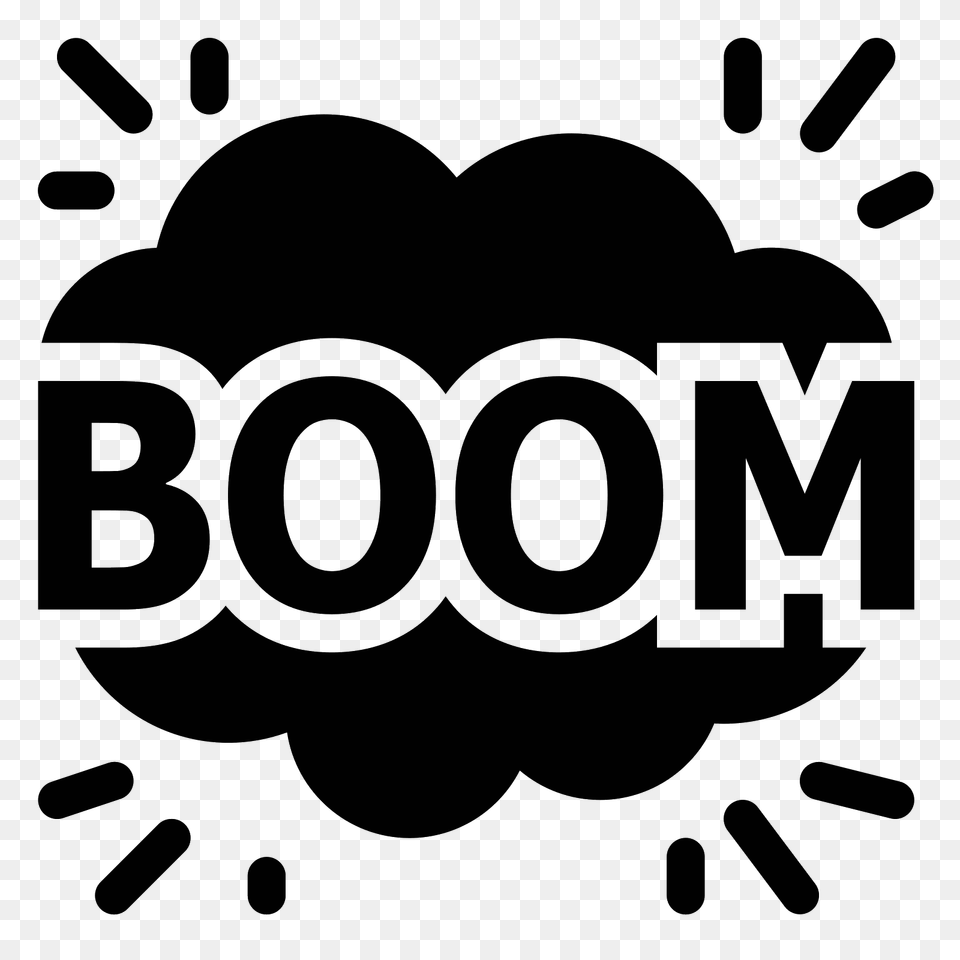Boom, Gray Free Png Download
