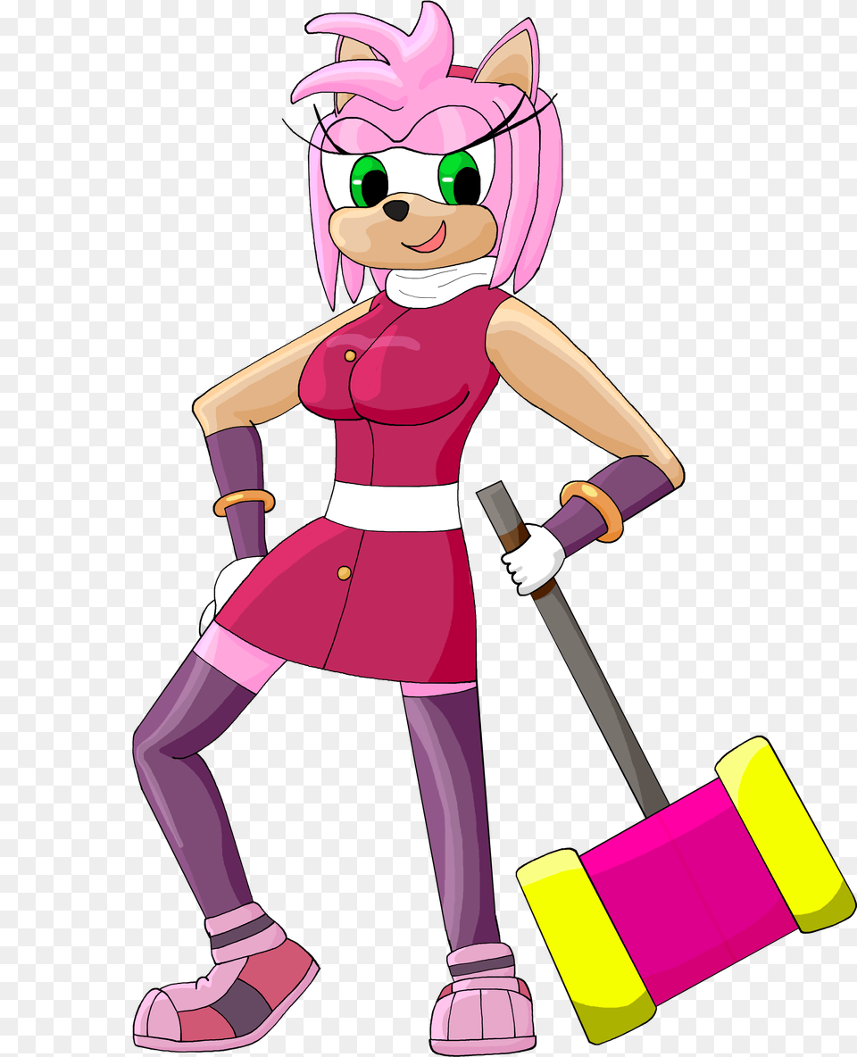 Boom Amy Rose Big Boom, Purple, Cleaning, Person, Publication Png Image
