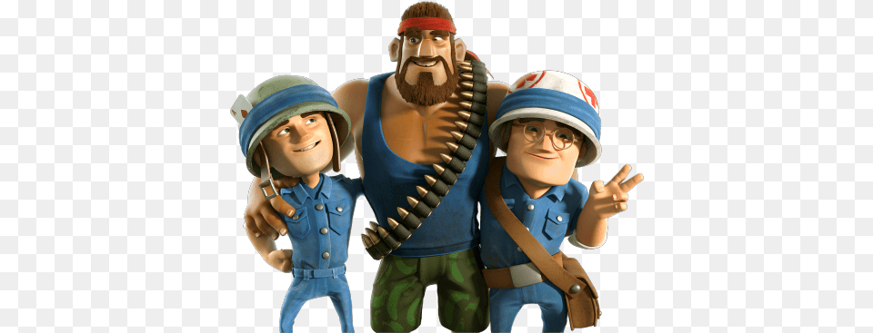 Boom Beach Direct Download Tutorial Image Boom Beach, Figurine, Baby, Person, Adult Png