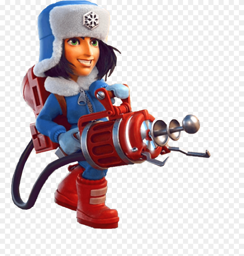 Boom Beach Wiki Boom Beach Cryoneer, Figurine, Face, Head, Person Png Image