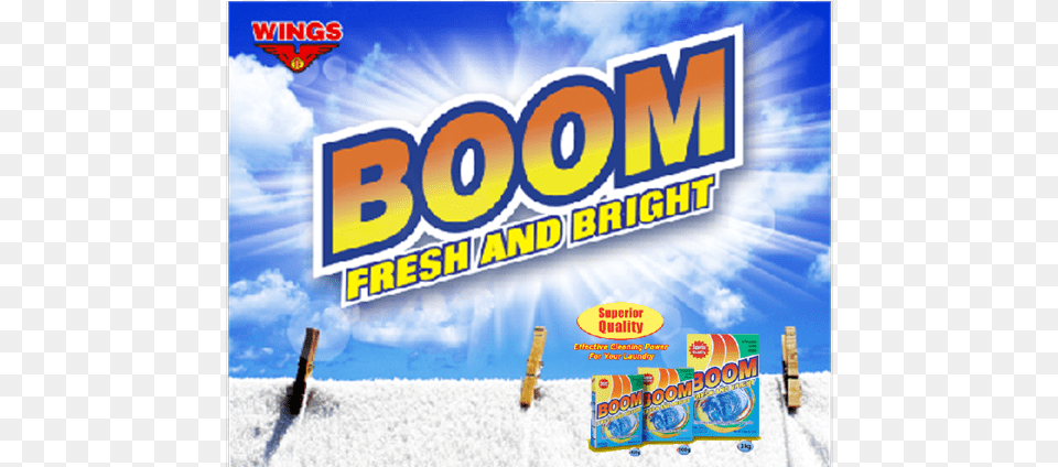 Boom Detergent, Advertisement Png Image