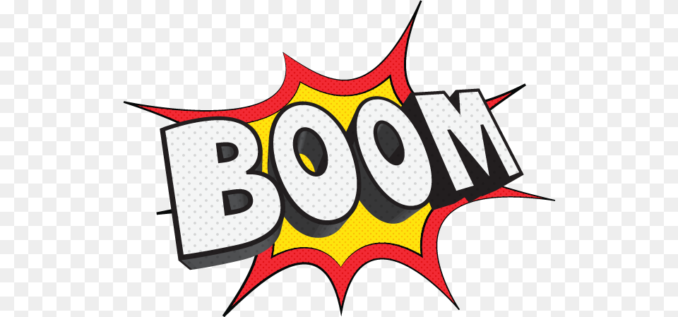Boom Pow Vowel Challenge Boom Pow, Logo, Symbol Free Png Download